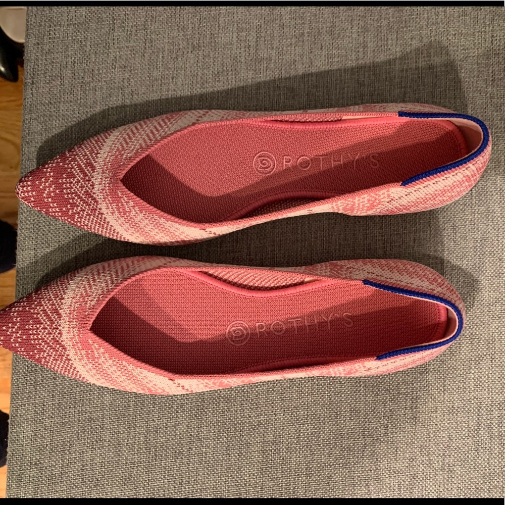New Rothy’s pointed flats, 9